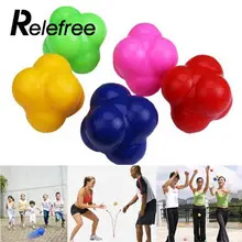 Relefree Средний вызов здоровье мячики для тренировки реакции подвижность рефлекторная скорость тренировки Спорт Фитнес силовые упражнения помощь Полезная