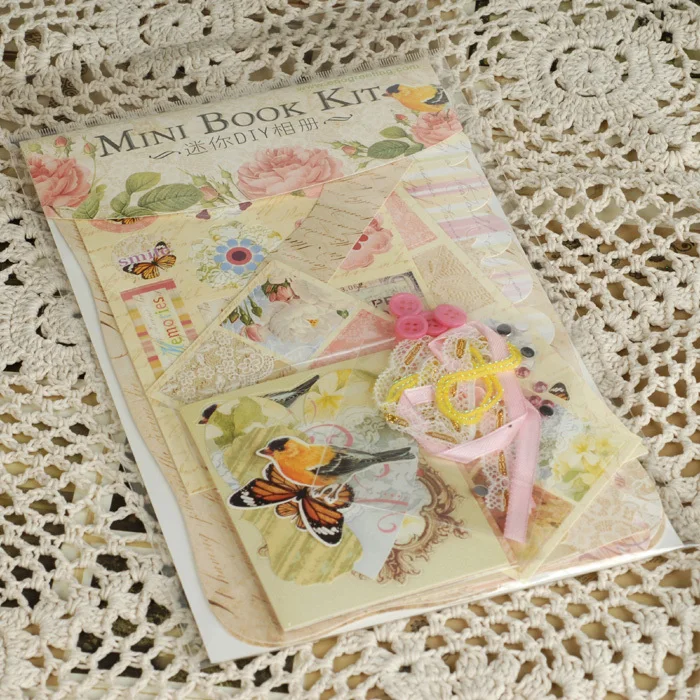 

DIY Creative Mini Photo Album Set Mini Book Kit F04 ree Shipping