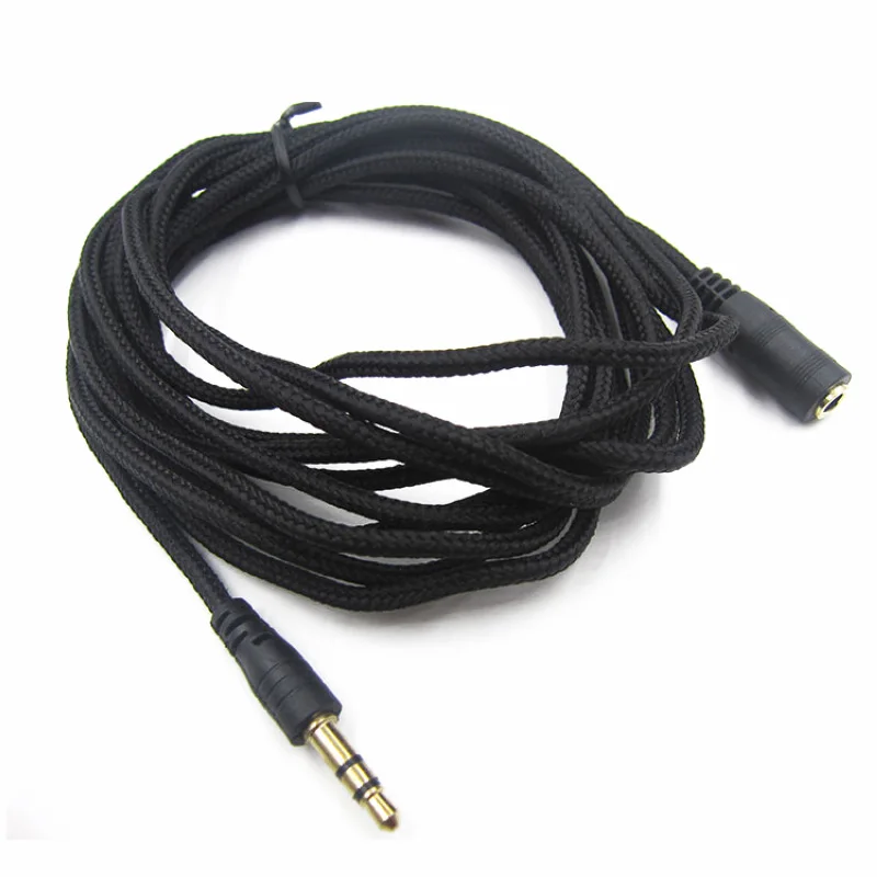 Mayitr 1 шт. 3 м 3,5 мм женский и мужской Aux кабель Профессиональный 3,5 стереонаушники УДЛИНИТЕЛЬ шнур для MP3/4