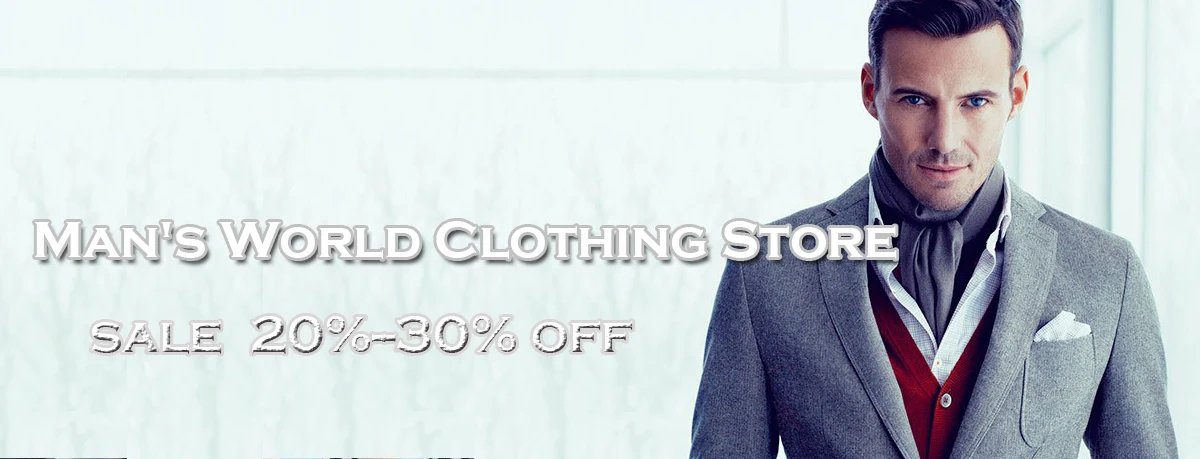 Man's World Clothing Store - Amazing exclusive discounts on