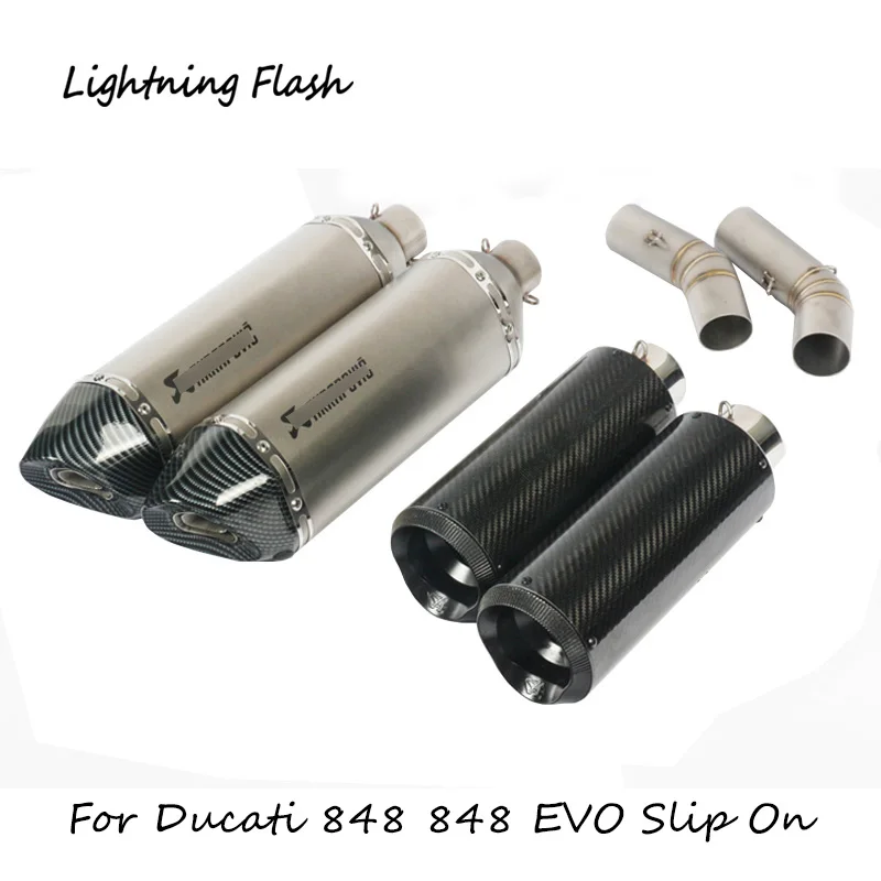 ducati 848 evo exhaust