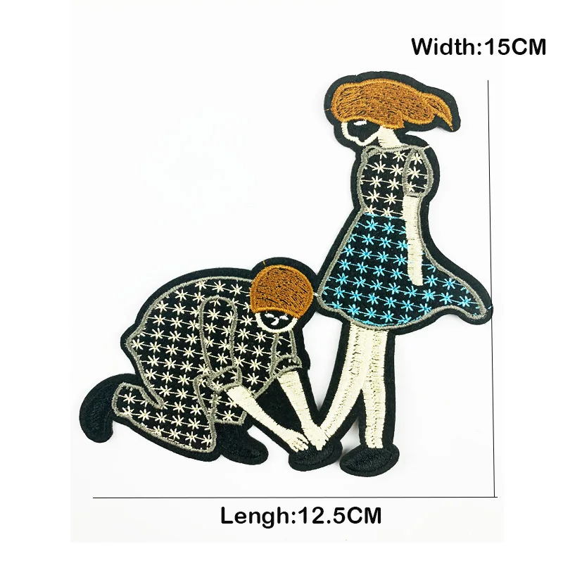boy girl patches