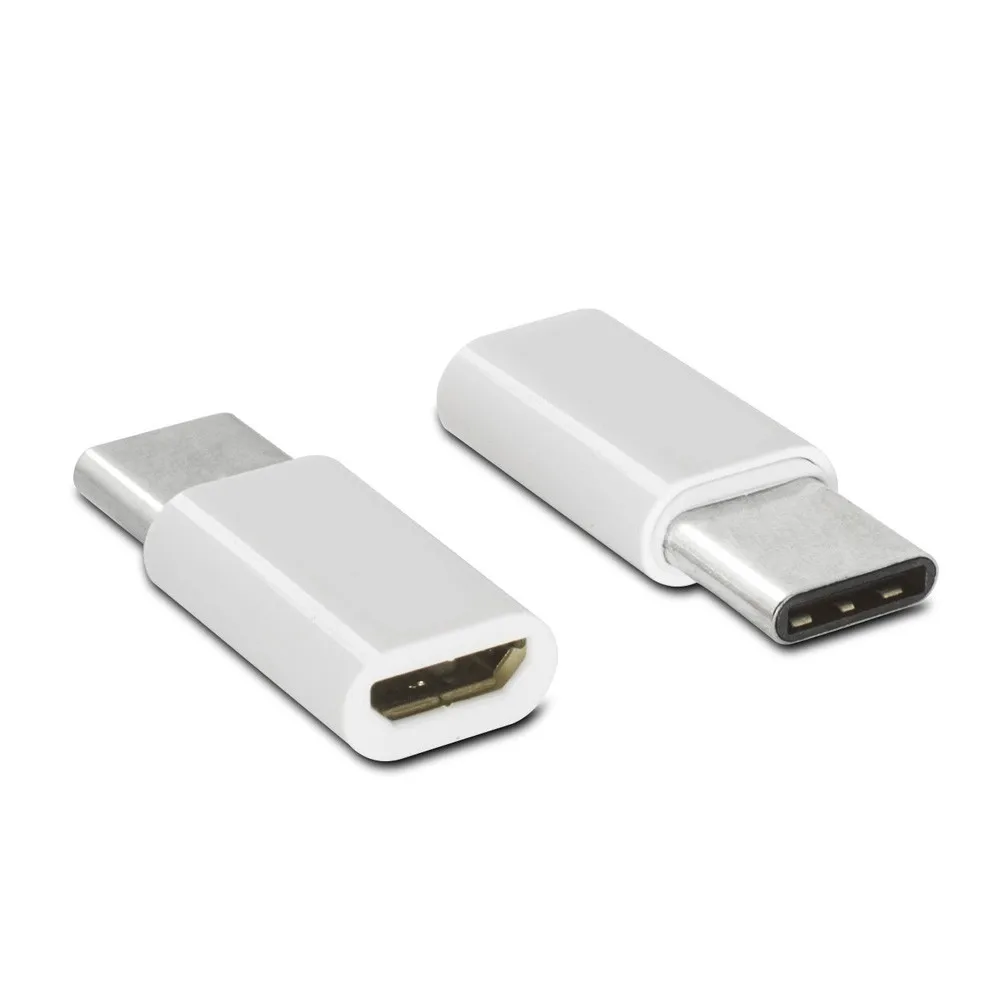 2 шт. Micro USB к 3 1 Type C адаптер для передачи данных Oneplus Two 12 ''MacBook Прямая поставка