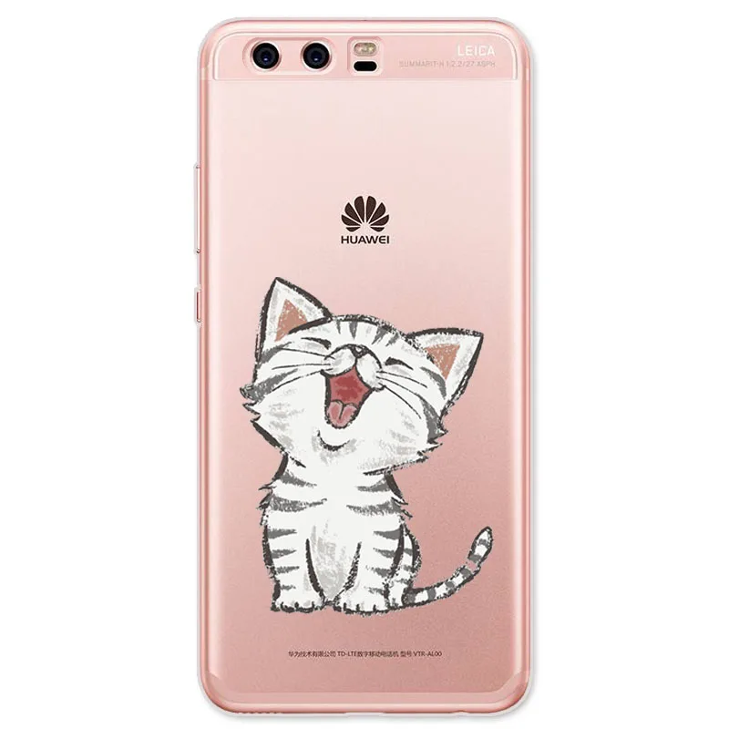 THREE-DIAO чехол для телефона huawei P10 Lite Силиконовая задняя крышка для huawei P10 Lite чехол s Чехол huawei P10 P10Lite сумка