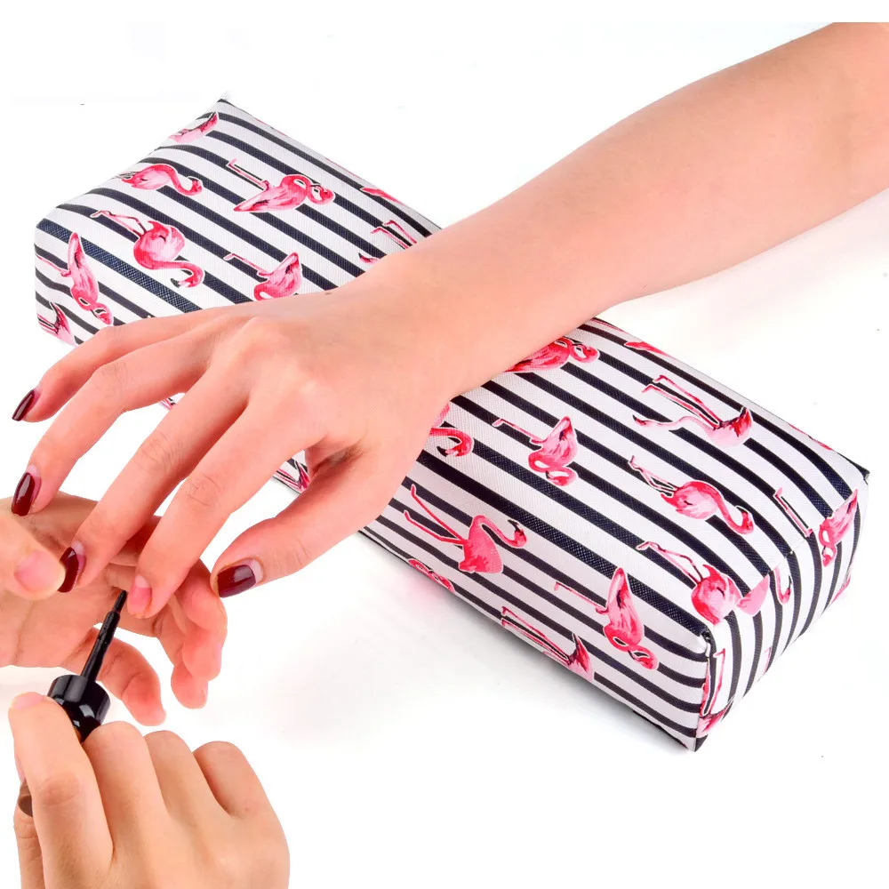 

Nail Cushion With PU Leather Sponge For Nail Polish Holder Arm Rest Manicure Cushion&Nail Hand Rest Supports Hands