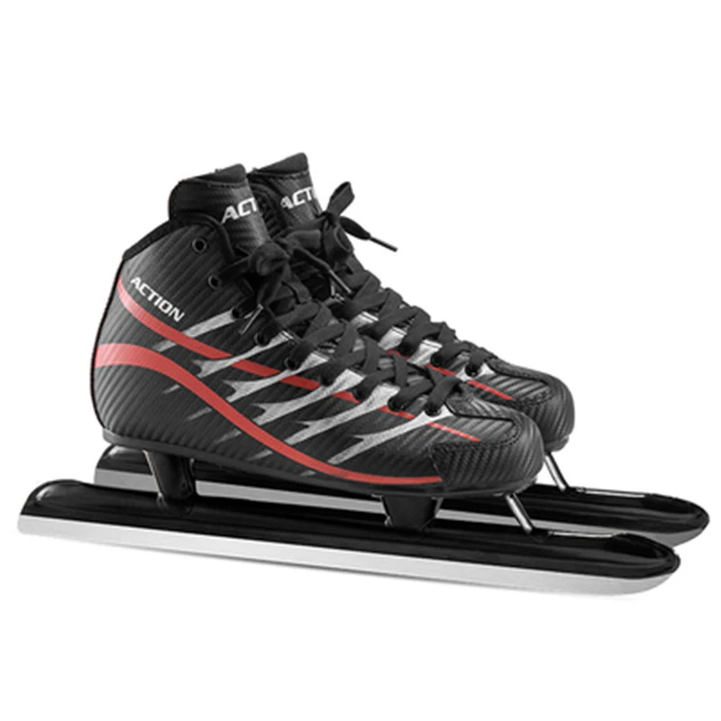 الجليد تزلج الخدع أحذية الكبار الطفل الجليد شفرة الجليد المهنية سرعة الجليد تزلج Patines سوبر ستوكات الجليد شفرة التزلج ID05
