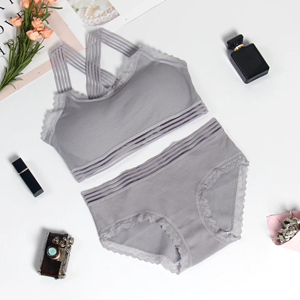 

CMENIN 7 Colors Sexy Women Bra Set Lingerie Lady Underwear Set Bras Lace Panties For Girl Plus Size B0103