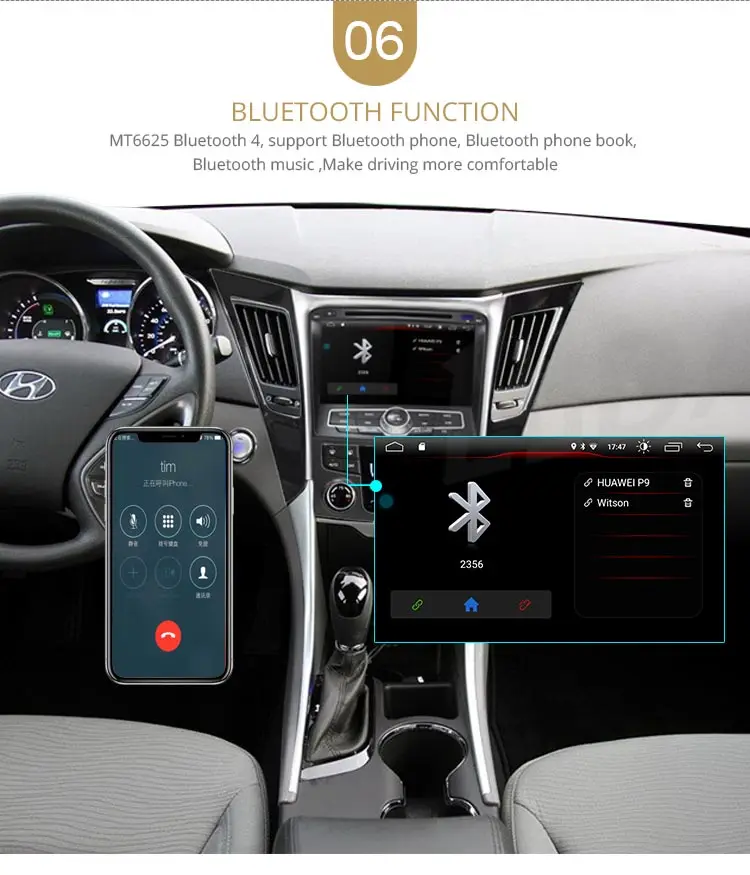 Best LJDA Android 9.1 Car dvd player for HYUNDAI SONATA 2012 2013 2014 2Din Car Radio gps navigation stereo multimedia WIFI autoaudio 8