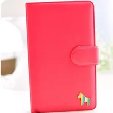 Стильный милый Радужный маленький ноутбук с конем с кнопкой