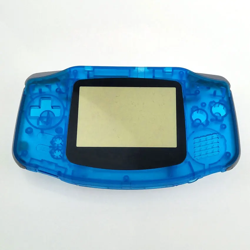 YuXi пластиковый цветной и прозрачный корпус Замена корпуса для nintendo Gameboy Advance для GBA игровой консоли чехол - Цвет: 511-C