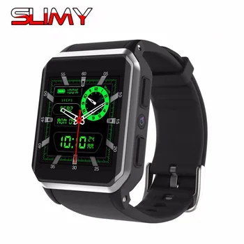 

Slimy KW06 3G Smart Watch Android 5.1 Wrist Phone MTK6580 512MB+8GB Heart Rate Monitor Bluetooth Smartwatch for Android IOS