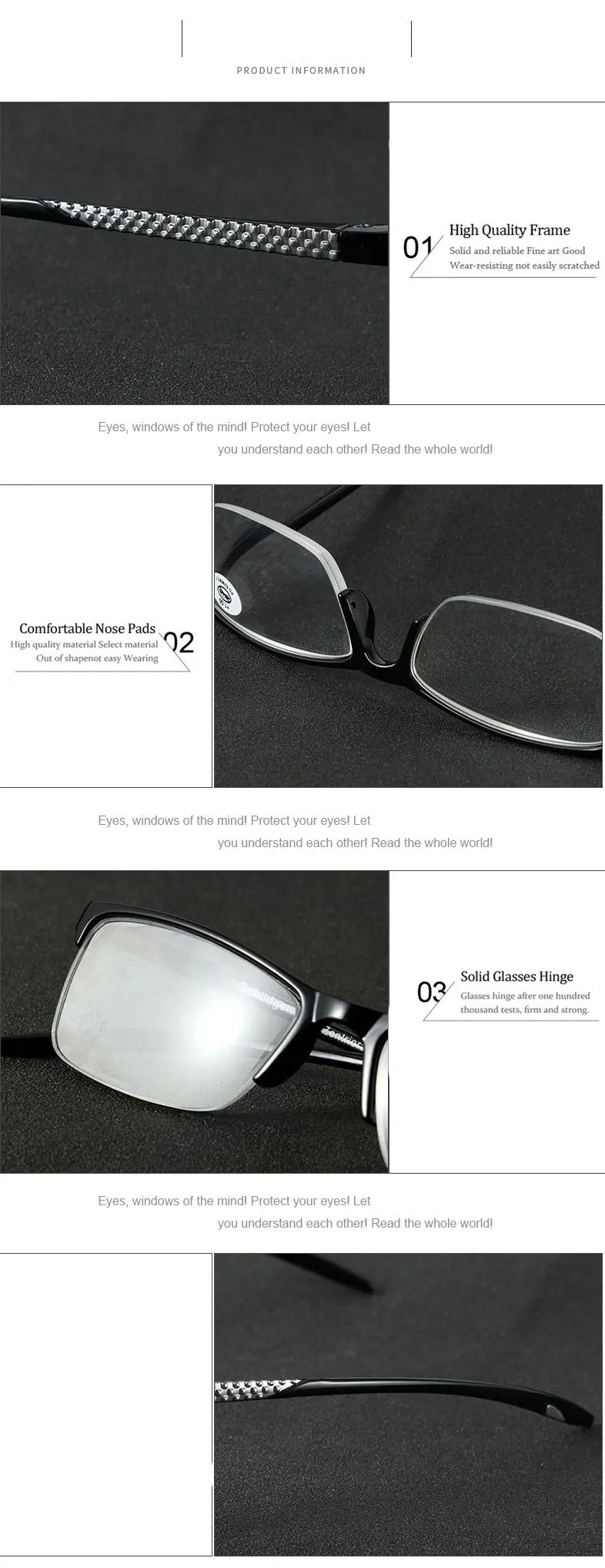 TR90 кадров Смола объектив четкие очки человек Для женщин ультра-легкий Пластик Frame Изящные Очки для чтения складная 1,0 1,25 1,5 1,75 2,0 2,5
