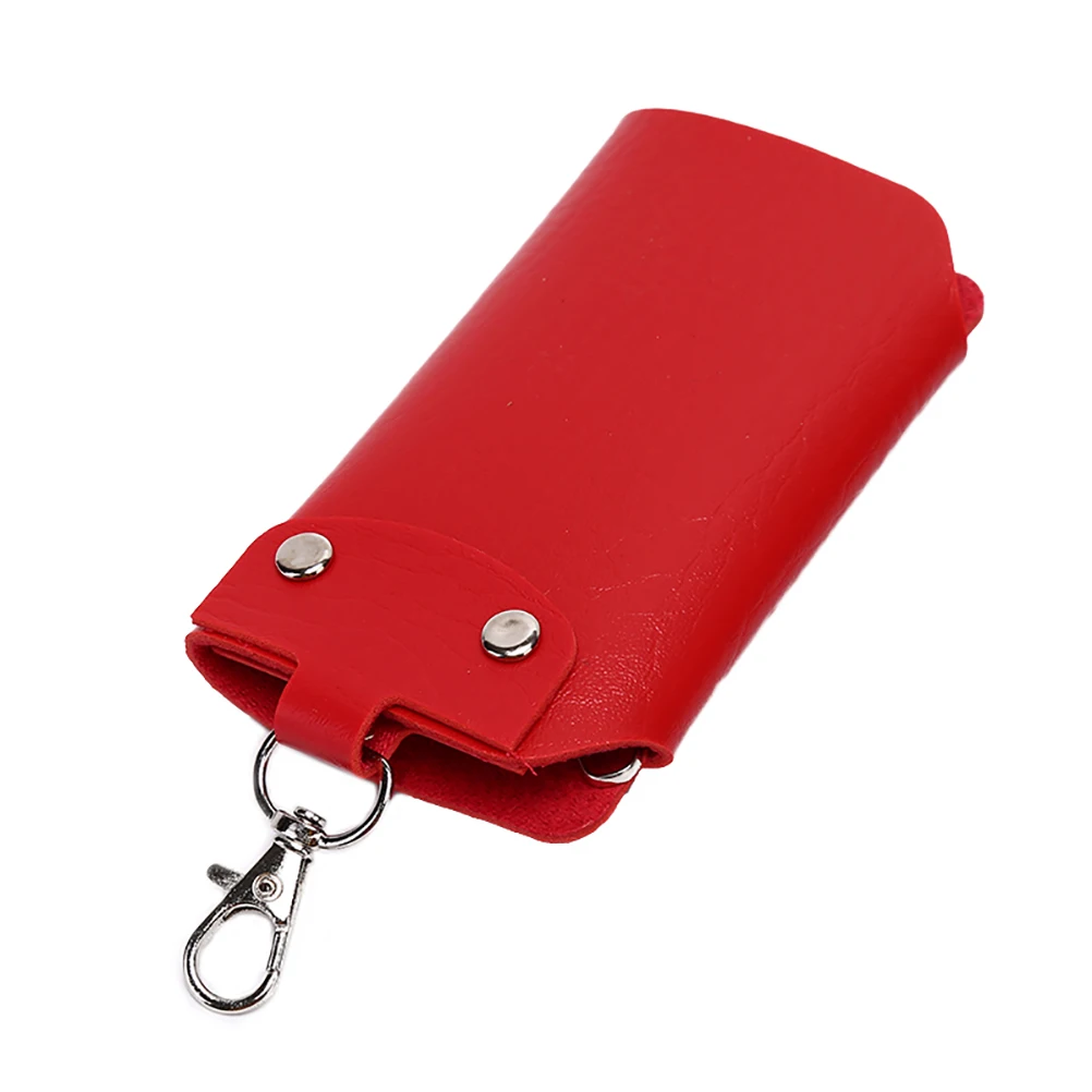 

Useful New Car Keychain Key Wallet Unisex Key Holder Case Bag Keys Holder Organizer Manager Car Keychain PU Leather Holder