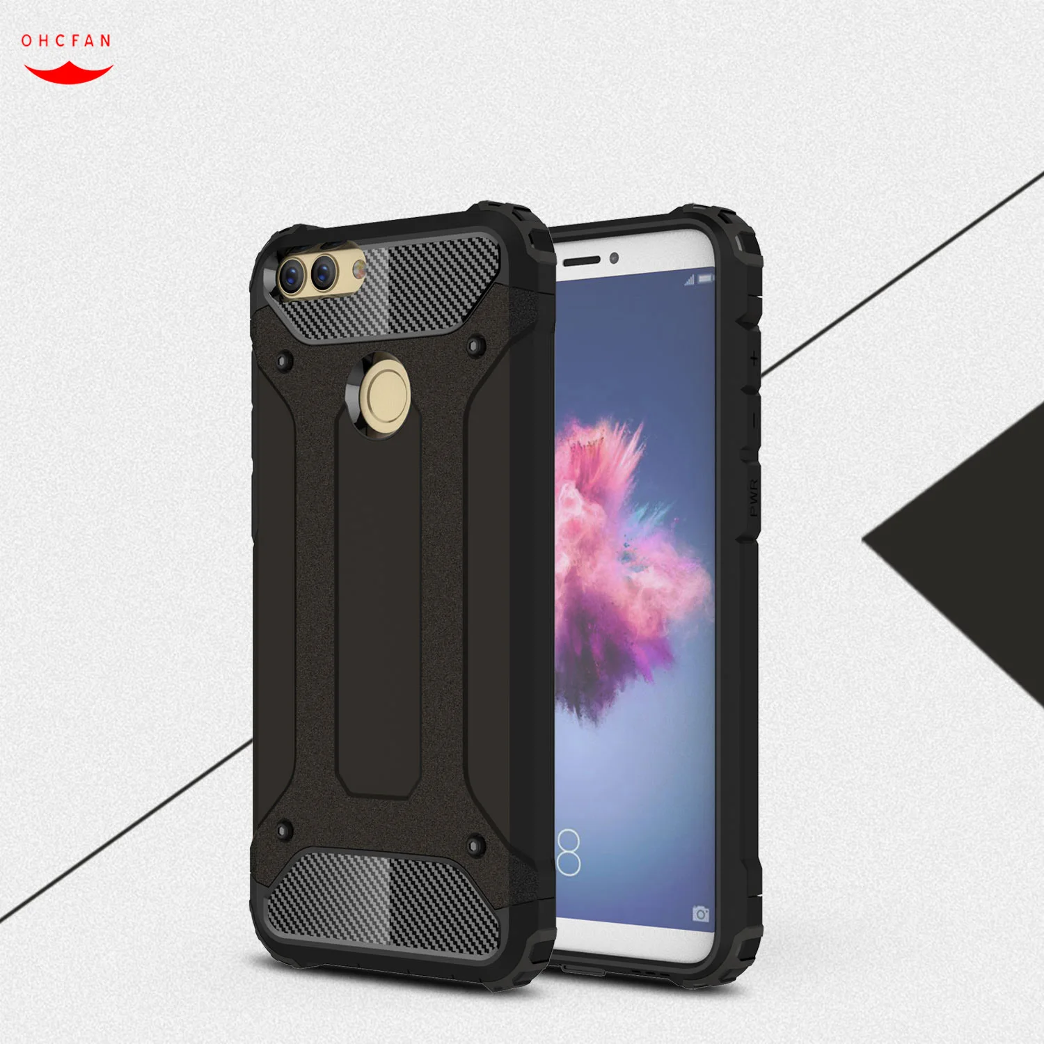 5 0" Xiaomi Redmi 4X 4 X 16GB glass tempered Redmi 4X Pro screen Luxury Hard Protect full Cover Case for Huawei P Smart Hard Dirt Resistant Back Armor Cover