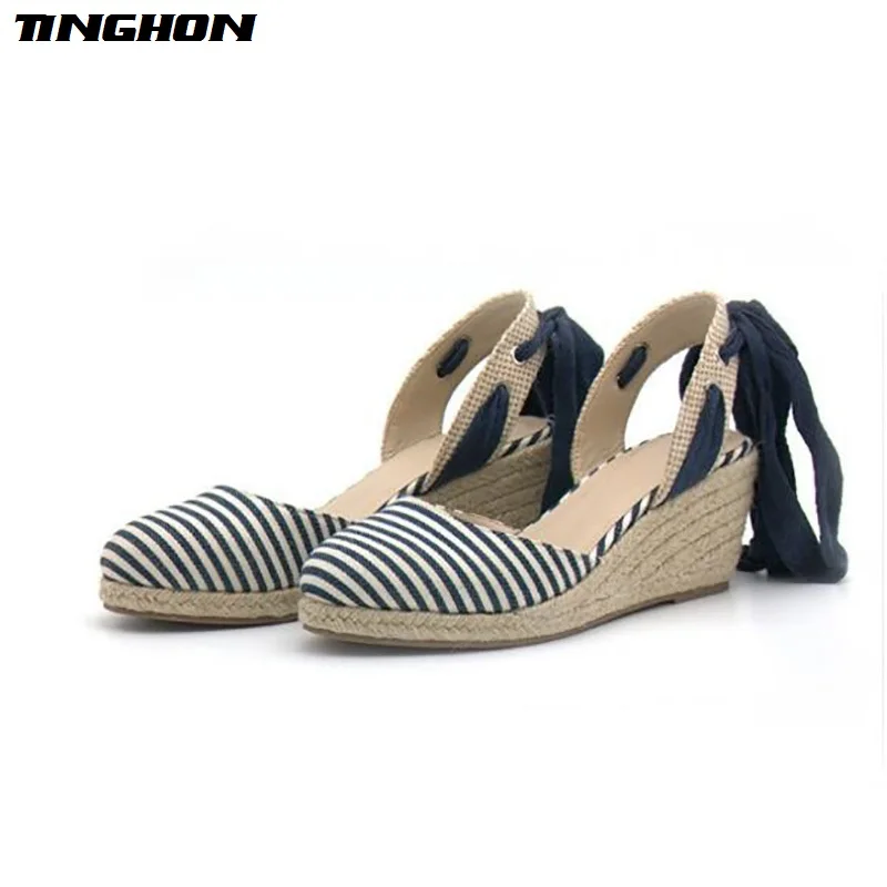 dark blue espadrilles
