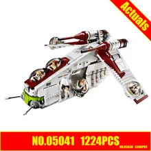 LEPIN 05041 Star Wars Republic Gunship similar with 75021 buliding kit