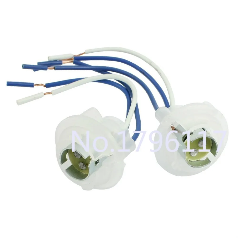 

2x BAY15D 1157 1016 1076 1130 2412 P21/5W Car LED Bulb Light Lamp Socket Adapter Extension Wire Automotive Light Source Adapter