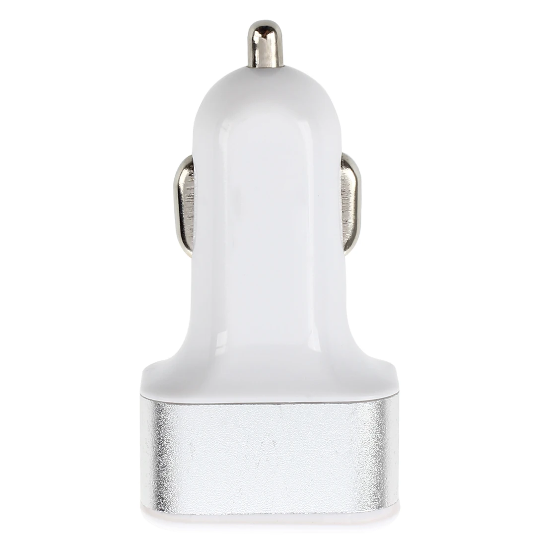 Универсальный 5V 2.1A USB DC Автомобильное зарядное устройство для iPhone S a msung H T C 3 порта серебро