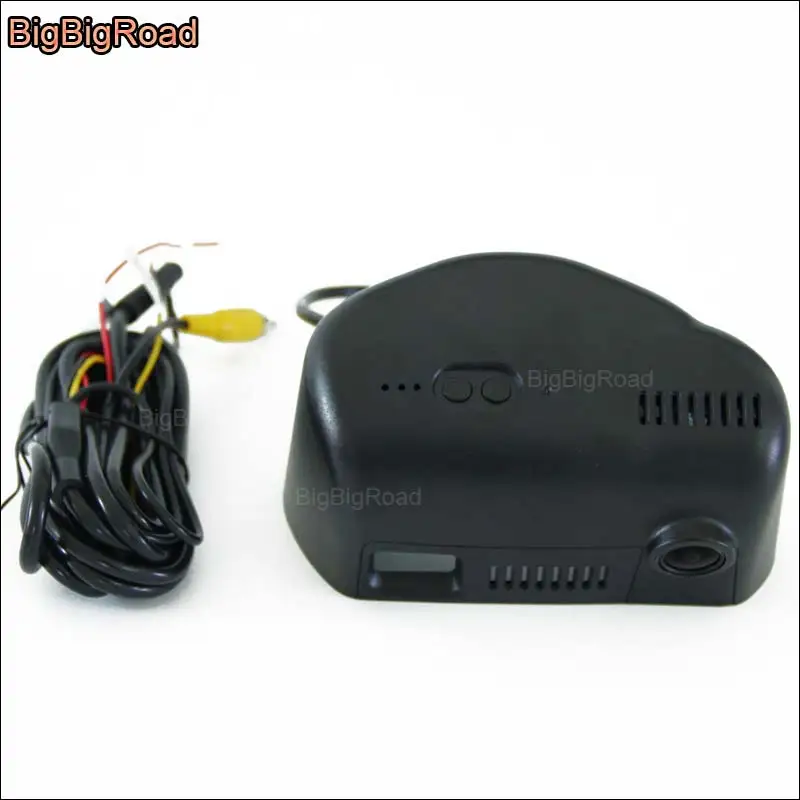 BigBigRoad для jeep cherokee /grand cherokee 2011 2012 2013 Автомобильный видеорегистратор Wifi DVR видеорегистратор