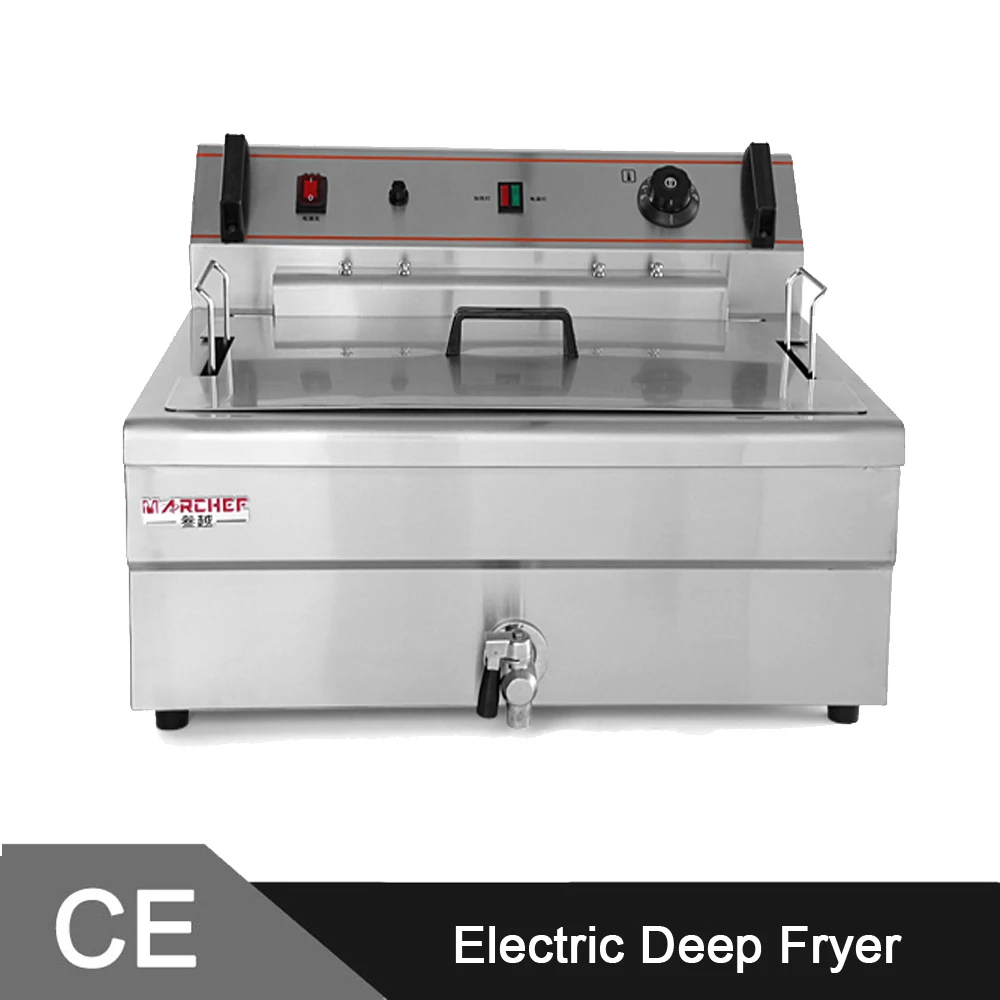 20L Large Capacity Commercial Electric Deep Fat Fryer Machine with CE