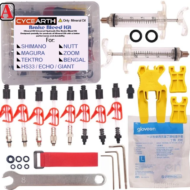 Bike Bleed Kit Tool For Shimano Tektro 