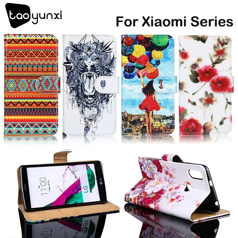 

TAOYUNXI PU Leather Case For Xiaomi Redmi 5A Note 5A Prime Note 5 3 Pro Xiomi Redmi 4 Note 4X 5 Plus S2 6 Pro Case Flip Cover