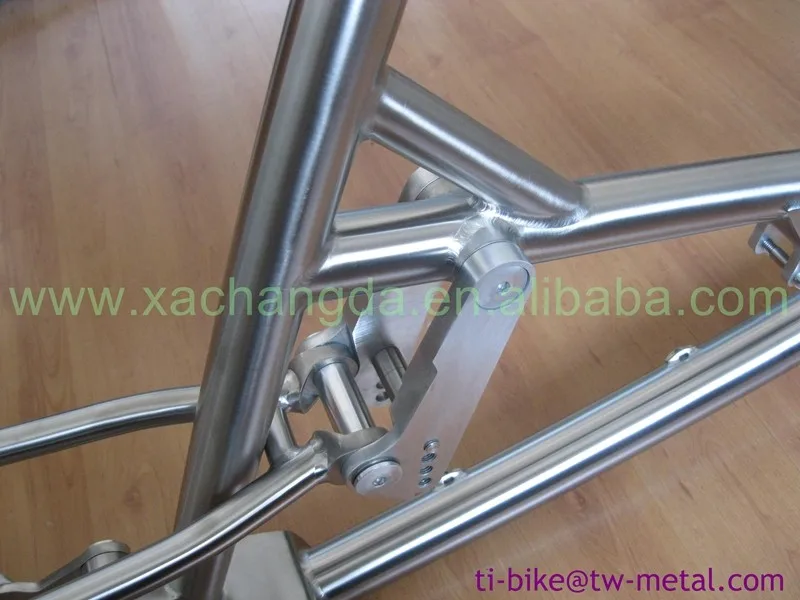 Best Titanium Pinion Gearbox Suspension Bicycle Frame Titanium e-bike Frame Custom Titan Full Suspension Frame 3 Best Titanium Pinion Gearbox Suspension Bicycle Frame Titanium e-bike Frame Custom Titan Full Suspension Frame 3