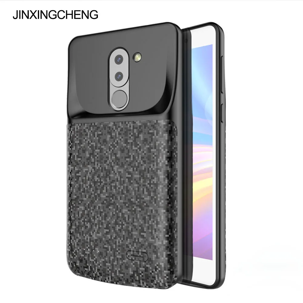 

JINXINGCHENG Two Colors Charger Battery Case for Huawei Honor 6X 5000mah Back Clip Fast Charger