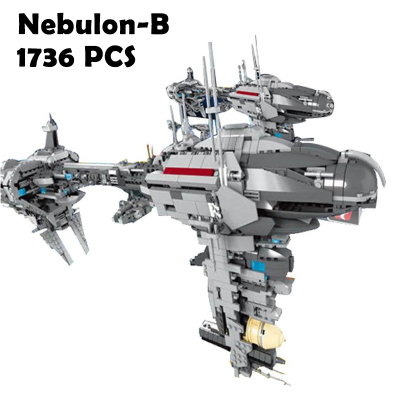 

Compatible with Lego 05083 Star Series War MOC The Nebulon-B Set Medical Frigate for Children Model Building Blocks Bricks Toys