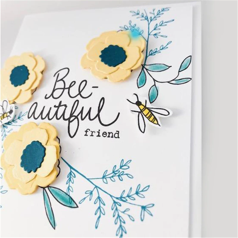 

Naifumodo Leaves Flower Metal Cutting Dies New 2019 for Card Making Dies Scrapbooking DIY Album Decor Craft Stencil for Die Cuts