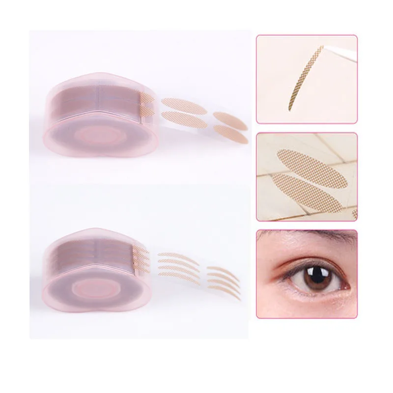 New Double Eyelid Tape Tools Makeup Clear Lace Mesh Eyelid Stripe Big