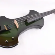 1 шт. Baroque4/4 электрогитара 4 струны формы много цветов твердой древесины темно зеленый цвет