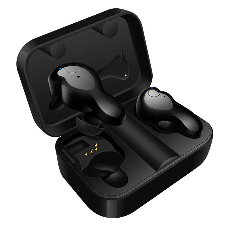 New U2 Bluetooth 5.0 Sports Waterproof Wireless Headset Smart Binaural In-ear Bluetooth Headset Noise Reduction Earphones