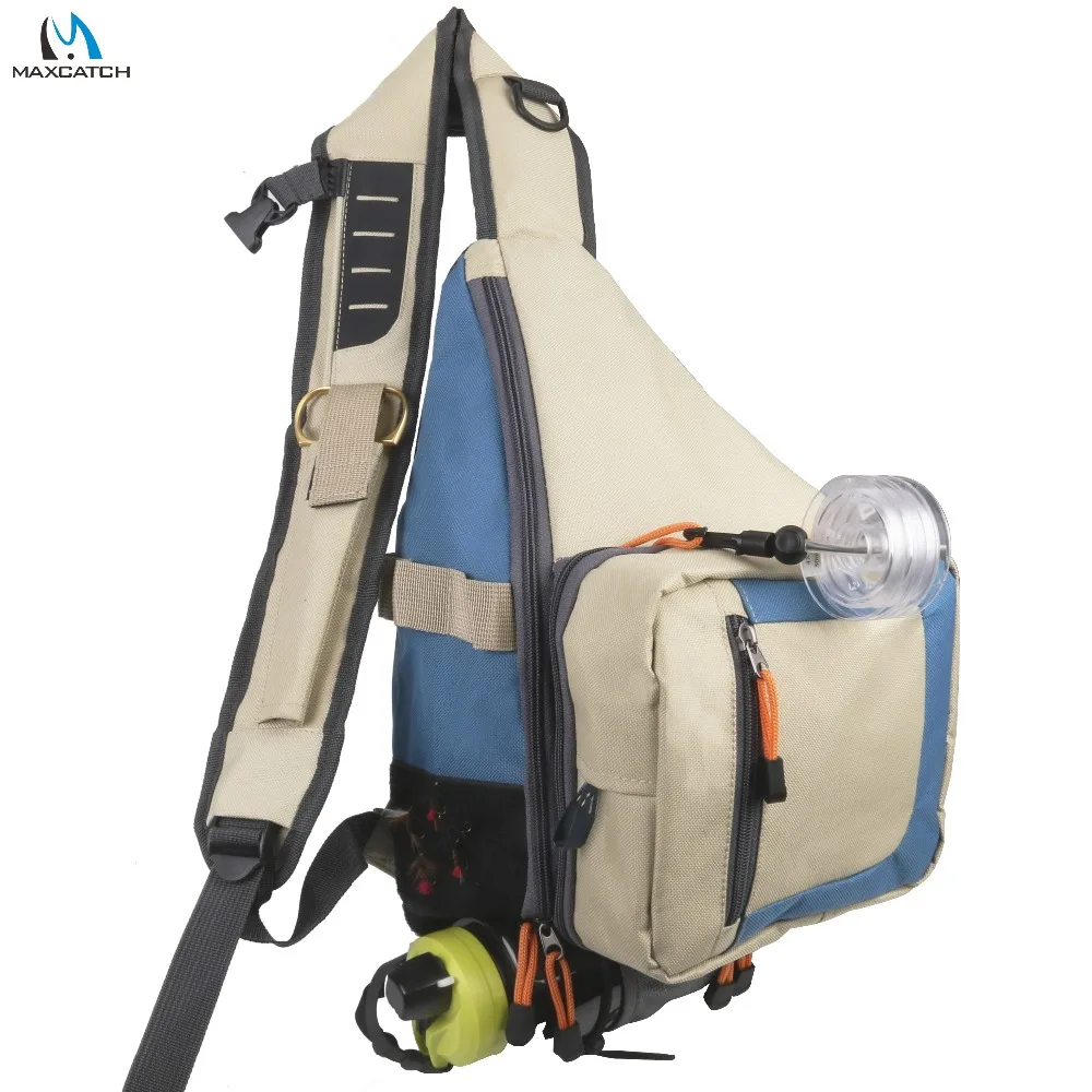 Maxcatch Fishing Bag Fly Fishing Sling Pack Bag Light Weight Outdoor
