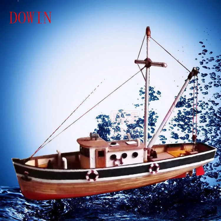

Dowin scale 1/30 assembly model kits wooden sailing boat ship model building kits educational toy DIY gift childre
