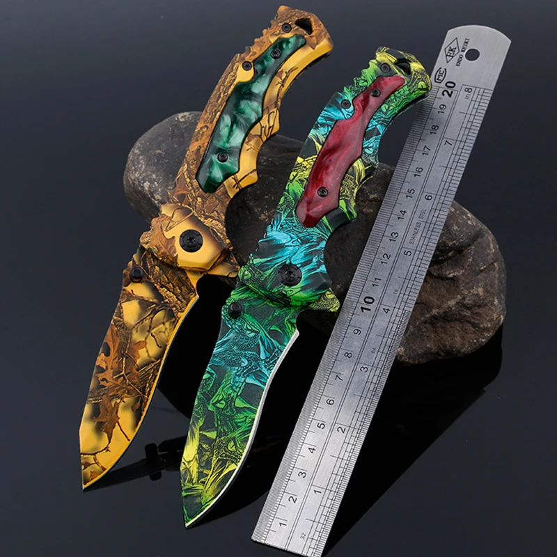 

CS COLD Factory direct tactical high hardness knife Wild survival multi-function folding knife self-defense outdoor knives