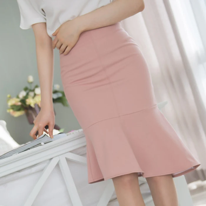 mermaid midi skirt