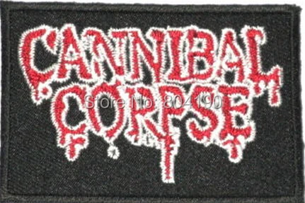 

3" CANNIBAL CORPSE Drip Logo SKA Heavy Metal Band Music Iron On/Sew On Patch Tshirt TRANSFER MOTIF APPLIQUE Rock Punk Badge