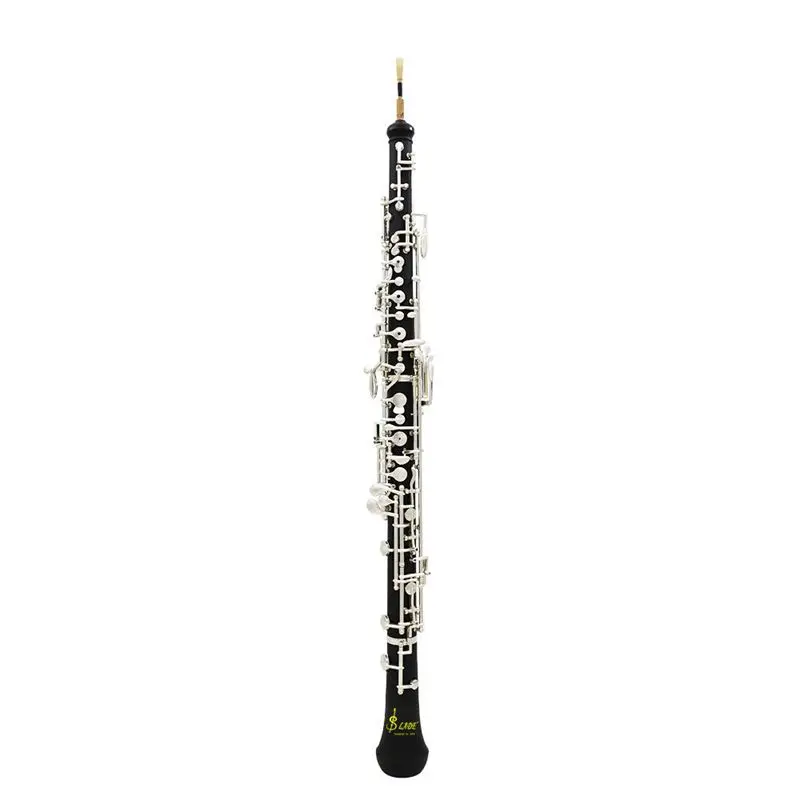 

SLADE Key C Cupronickel Plated Silver with Cane Oboe Professional Leather Case in Cleaning Bag Cloth Gloves Screwdriver