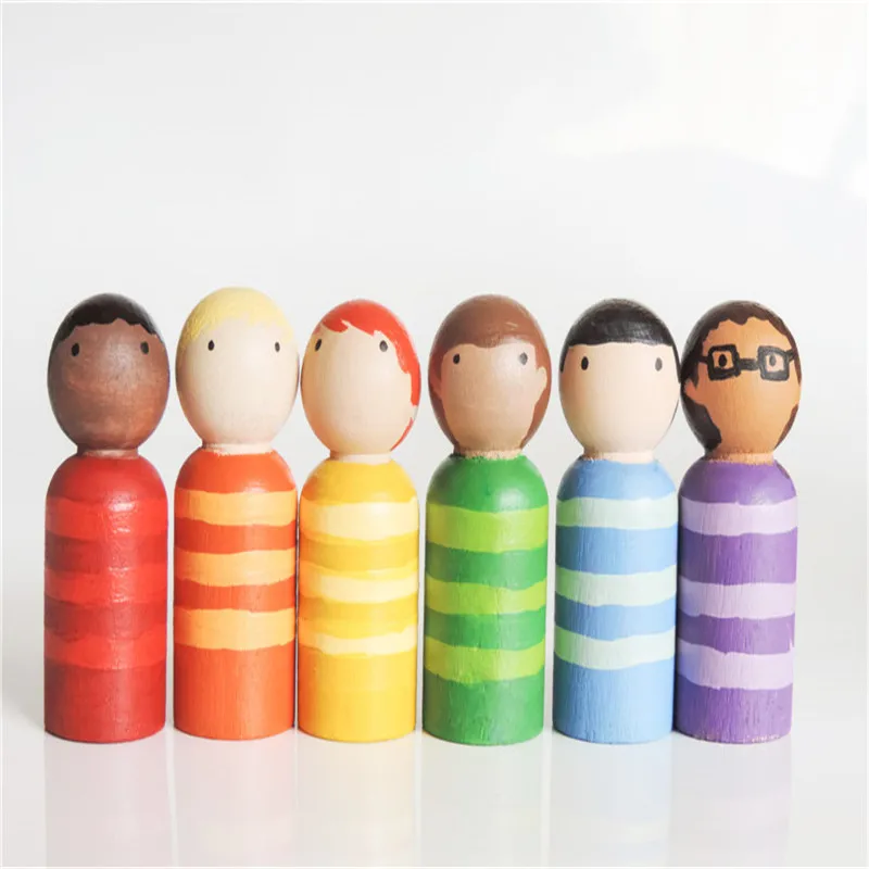 50Pcs-65mm-35mm-School-Family-Peg-Dolls-Best-Kids-Brain-Game-Toys-Unpainted-Wooden-Peg-Doll (1)