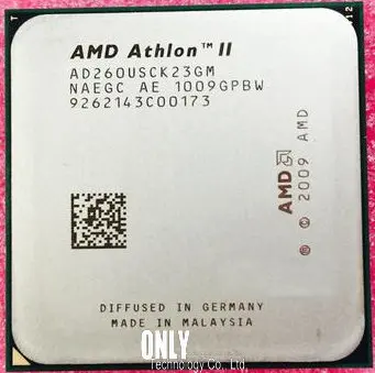 

AMD Athlon II X2 260u 1.8 GHz Dual-Core CPU Processor AD260USCK23GM Socket AM3