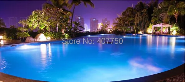para a Europa Lote para Piscinas Superfície Montado Levou Piscina Luz Ip68 54 w 12 v Led Underwater Light 10 Pçs - Rgb 9 Luzes e Iluminação