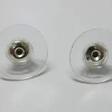 2000 шт./лот пластиковая запонка в виде лапы задние пробки ювелирных изделий Аксессуары без никеля и свинца! EBP0002