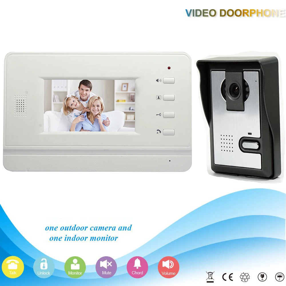 Chuangkesafe XSL V43B3 L 1V1 night vision with CMOS font b camera b font entry monitors