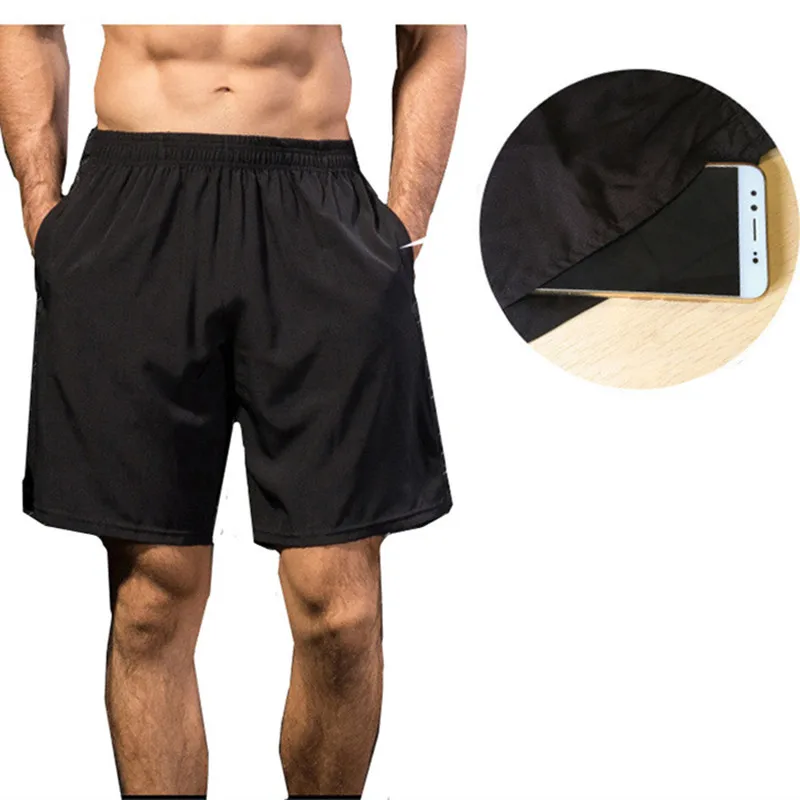 Мужские спортивные дышащие шорты для бега быстросохнущие тренировочные футбольные теннисные тренировки летние для бега трусцой для баскетбола шорты с карманом XXL