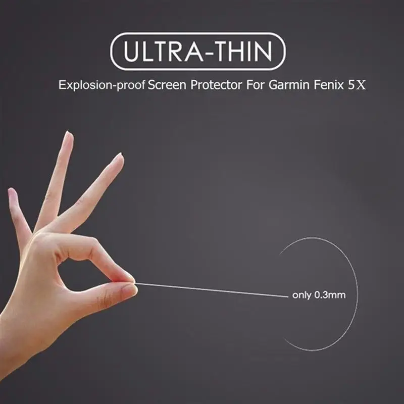Взрывозащищенная/HD против царапин/эластичная ТПУ пленка Высокая сенсорная прозрачность сильный протектор экрана для Garmin ДЛЯ Fenix 5X/Fenix 3