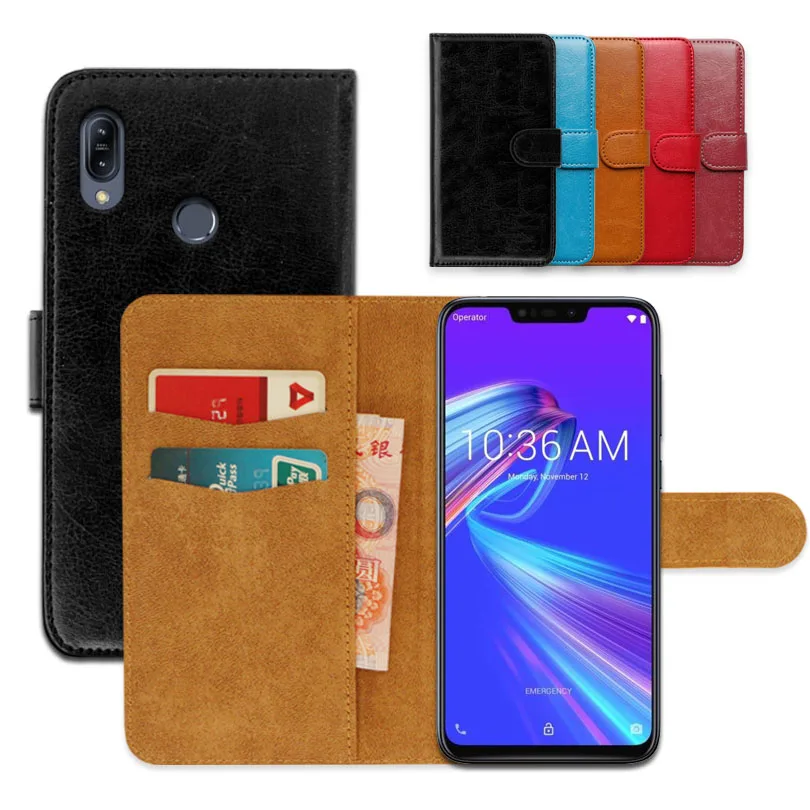 

TPU Luxury wallet case for ASUS ZenFone Max M2 ZB633KL ZB632KLPU Leather Flip Case With Card Pocket Phone Cover,Kickstand case