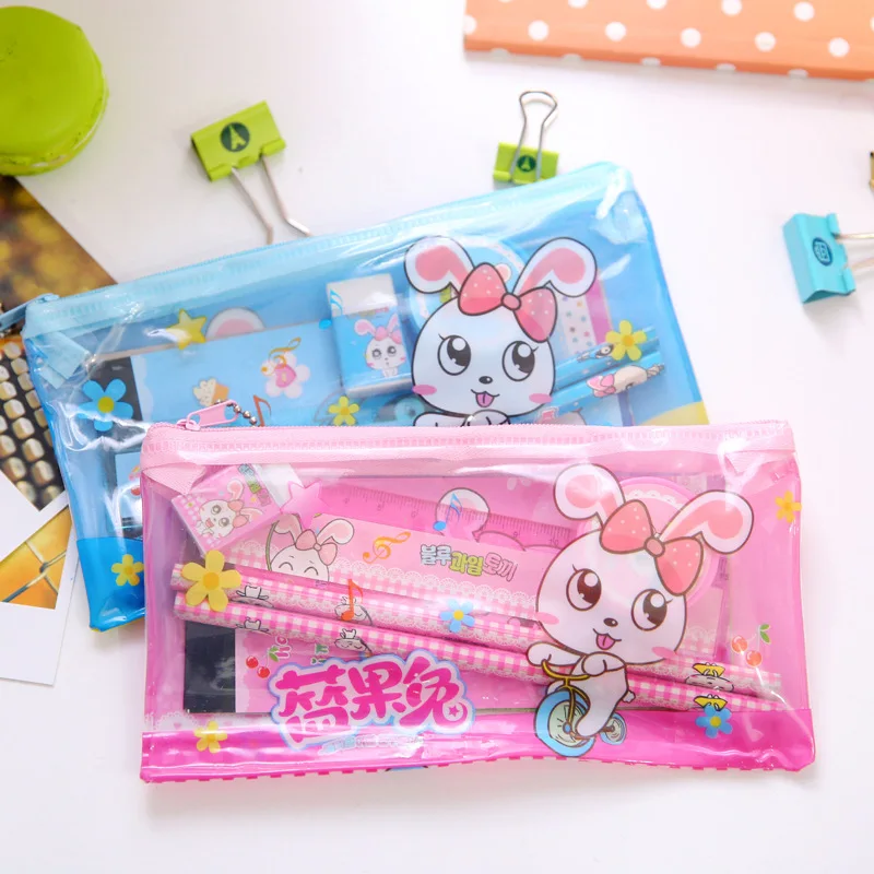 Good Sale Kawaii Cute Animals Stationery Set Pattern Candy Stationery