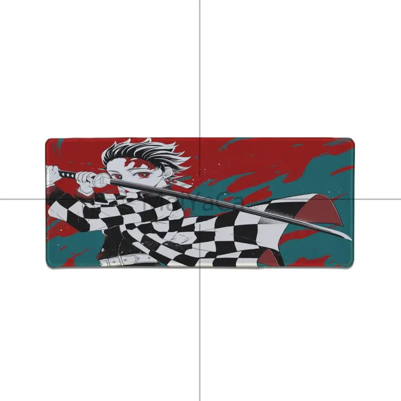 Большой промоушен Maiyaca аниме Demon Slayer Kimetsu No Yaiba игровой коврик для мыши с рисунком