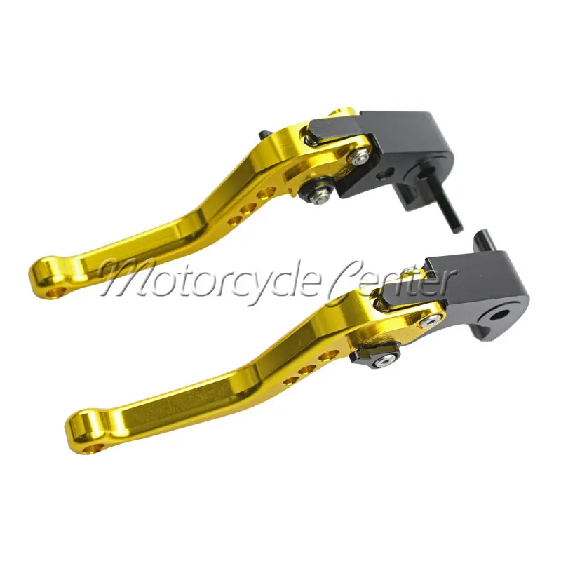 Motorcycle Accessories CNC Short Brake Clutch Levers For KTM 690Duke 690 Duke Enduro R 2014 Gold Lever